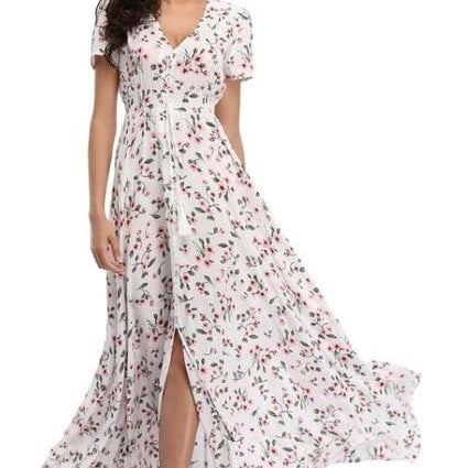 Women Summer Floral Maxi Dress
