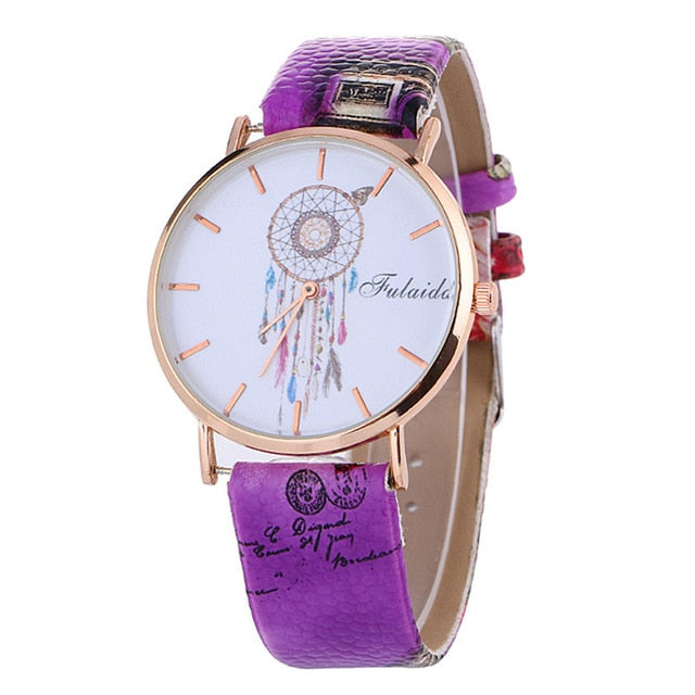 Crystal Leather Watches