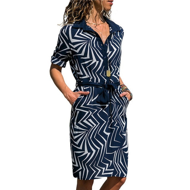 Long Sleeve Shirt Dress