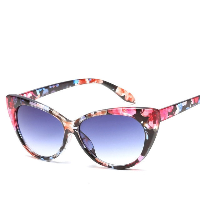 Women Vintage Punk SunGlasses
