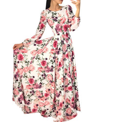 Women Floral Print  Party Dress
